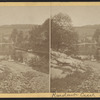 Creek and distant view of R.R. Bridge, at Rosendale, N.Y.