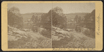 Creek and distant view of R.R. Bridge, at Rosendale, N.Y.