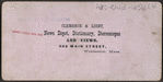 Congress Spring and Park, Saratoga, N.Y.