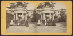 Columbian Spring, Saratoga. [A Family posing in the front.]