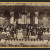 Group of Actors on the Stage of Leland's Opera House.