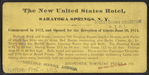 Congress Hall, Saratoga, N.Y.