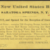 Morning Scene on rear Piazza, United States Hotel, Saratoga, N.Y.