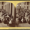 Morning Scene on rear Piazza, United States Hotel, Saratoga, N.Y.