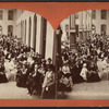 Morning Scene on rear Piazza, United States Hotel, Saratoga, N.Y.