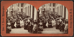 Morning Scene on rear Piazza, United States Hotel, Saratoga, N.Y.