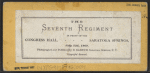 The Seventh Regiment, in front of the Congress Hall, Saratoga Springs, July 23d, 1869.