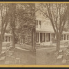View of a Hotel[?] in Saratoga Springs.]