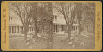 View of a Hotel[?] in Saratoga Springs.]
