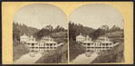 Magnesia Springs, Sharon Springs, N.Y. View and reflection of a house.