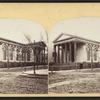 Building with beautiful windows and columns. Sharon Springs, N.Y.