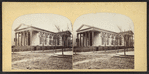 Building with beautiful windows and columns. Sharon Springs, N.Y.