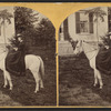 Miss Lizzie Smith of Canajoharie and her horse Cricket (23 years old).
