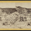 Marble Quarries of the Prison, with Convicts at work.