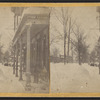 South Salina Street Syracuse, N.Y. Deep snow in February 1867.