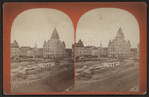 North East view, Clinton Square.