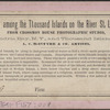 Alexandria Bay and Thousand Island Park.