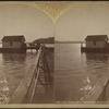 Lake Champlain. Steamboat dock at Ticonderoga.