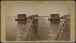 Lake Champlain. Steamboat dock at Ticonderoga.