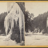 Winter scene, Trenton Falls.