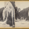 Winter scene, Trenton Falls.