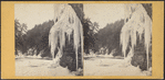 Winter scene, Trenton Falls.