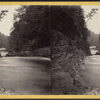 Lower Fall, from below, distant view.