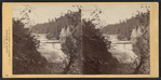 View of a covered bridge.