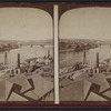 View of Troy, including view of steamboats and bridge.]