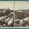 Parade on the streets of Utica.