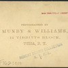 Trinity Church [interior], Utica, 1868.