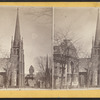 Ladies' Seminary, showing Westminster and Welsh Con. churches. (Washington St. cor. Genesee.)