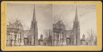 Ladies' Seminary, showing Westminster and Welsh Con. churches. (Washington St. cor. Genesee.)
