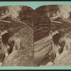 Entrance gorge, Watkins Glen. (BAck view of.)