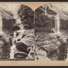 Rainbow falls, Watkins Glen. On the line of the Erie railway.