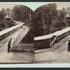 View? bridge and Glen Mountain Range?, Watkins Glen. On the line of the Erie Railway.