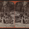 Group portrait of two men and two women taken in Watkins Glen.