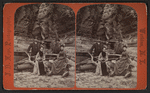 Group portrait of two men and two women taken in Watkins Glen.