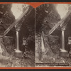 Cavern cascade and Long stairs, Watkins Glen.