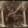 Cavern cascade, Watkins Glen.