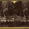 Glen Cathedral, central view, Watkins Glen.