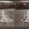 Skirmish line drill, cadets, West Point Military Academy.