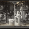 Filling and sewing bags of granulated sugar, New York.