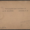 Brooklyn Bridge and elevated railways, from Brooklyn, N.Y., U.S.A.