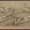 Brooklyn Bridge and elevated railways, from Brooklyn, N.Y., U.S.A.