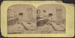 Construction of Brooklyn Bridge.