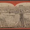 East River bridge tower, N.Y.