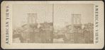 New York & Brooklyn bridge, East River, New York.