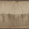 On the promenade, Brooklyn Bridge.