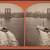Ferry boat crossing East River.